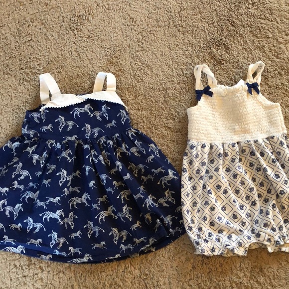Gymboree Other - Gymboree Baby girl bundle 6-12m Dress and Romper